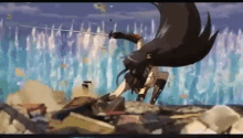 Akame Anime Sword Fight GIF