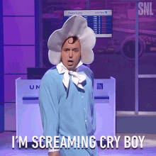 Im Screaming Cry Boy Saturday Night Live GIF - Im Screaming Cry Boy Saturday Night Live Cry Baby GIFs
