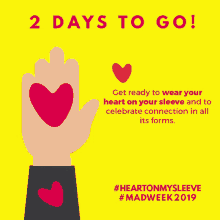 2days To Go Heart GIF - 2days To Go Heart Love GIFs