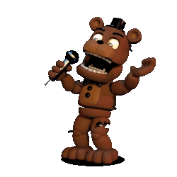 Withered Freddy Freddy Fazbear Sticker - Withered Freddy Withered