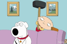 Stewie And Brian GIF