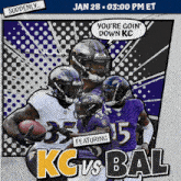 Baltimore Ravens Vs. Kansas City Chiefs Pre Game GIF