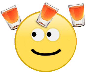 Drinking Spinning Sticker - Drinking Spinning Emoji Stickers