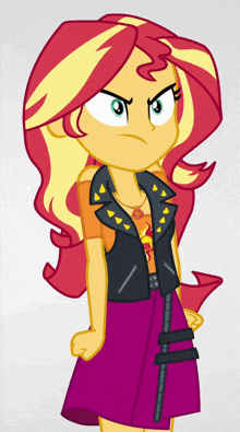 Sunset Shimmer Angry GIF - Sunset Shimmer Angry Getting Red In The Face GIFs