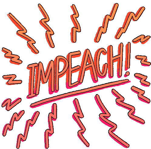 Impeach Impeach Him Sticker - Impeach Impeach Him Impeach Trump Stickers
