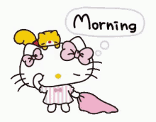 Hello Kitty GIF - Hello Kitty Morning GIFs