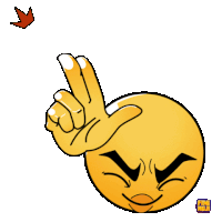 Finger Gun Emoji Sticker