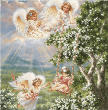 Angyali Fények Angels GIF