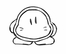 Kirby Waddle Dee GIF - Kirby Waddle Dee GIFs