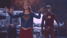 Supergirl The Flash GIF - Supergirl The Flash Barry Allen GIFs
