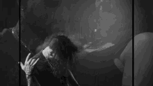 Head Bang Rock And Roll GIF - Head Bang Rock And Roll Black And White GIFs