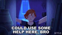 Could Use Some Help Here Bro Ivy GIF - Could Use Some Help Here Bro Ivy Abby Trott GIFs
