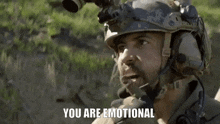 You Are Emotional Seal Team GIF - You Are Emotional Seal Team Ray Perry GIFs