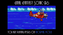 Final Fanfasy Sonic Ff Sx6 GIF