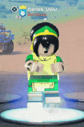 Toph Fortnite Griddy GIF - Toph Fortnite Griddy Lego Fortnite GIFs