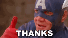Captain America Thanks GIF