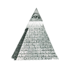 Pyramid All Seeing Eye Sticker