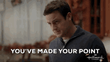 Tyler Hynes Falling For You GIF - Tyler Hynes Falling For You Made Your Point GIFs