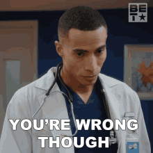 Youre Wrong Though Tom Brooks GIF - Youre Wrong Though Tom Brooks Bruh Show GIFs