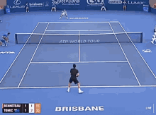 bernard tomic forehand drop shot tennis atp