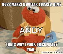 Poop Elmo GIF - Poop Elmo Sesame Street GIFs