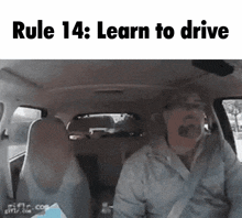 Rule 14 Crash GIF - Rule 14 Crash Car Crash GIFs
