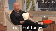 Howie Mandel Is Not Amused On The Meredith Vieira Show! GIF - Notfunny GIFs