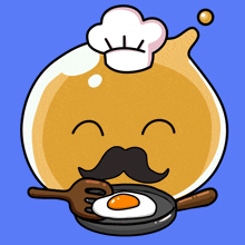 Chef Egg GIF