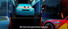 Cars Cal Weathers GIF - Cars Cal Weathers We Have Some Good Times Together GIFs