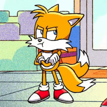 tails sonic pout mad angry