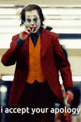 Apology Joker GIF - Apology Joker Lolcow GIFs