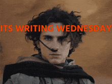 Writing Wednesday Timothee Chalamet GIF - Writing Wednesday Writing Wednesday GIFs