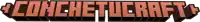 a logo for a game called conchetucraft