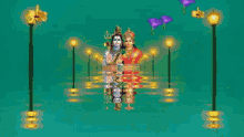 Lord Shiva Flowers GIF - Lord Shiva Flowers Water GIFs