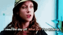 I Need A Day Off For Drinking Addison Montgomery GIF - I Need A Day Off For Drinking Addison Montgomery Greys Anatomy GIFs