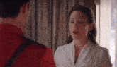 Nathan Elizabeth Meet Cute Mountie Office Conversation Forgot Pension Paperwork Year Ago GIF - Nathan Elizabeth Meet Cute Mountie Office Conversation Forgot Pension Paperwork Year Ago Bureaucracy At Its Best GIFs