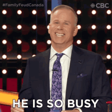He Is So Busy Gerry Dee GIF