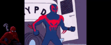 Spiderman2099 Miguel Ohara GIF - Spiderman2099 Miguel Ohara Across The Spiderverse GIFs