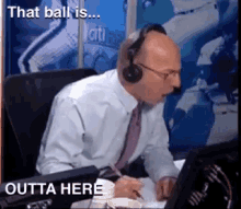 Outta Here That Ball Is GIF - Outta Here That Ball Is Yes GIFs