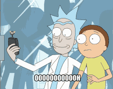 Rick And Morty Oh Shit GIF - Rick And Morty Oh Shit Selfie GIFs