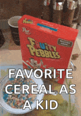 Fruity Pebbles Cereal GIF - Fruity Pebbles Cereal Breakfast GIFs