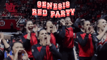 Genesis Red GIF - Genesis Red Party GIFs