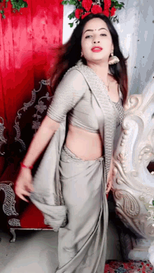 Indian Girl Saree GIF - Indian Girl Saree GIFs