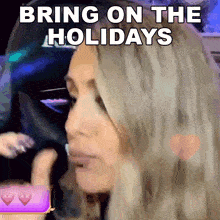 Bring On The Holidays Abbey Scott GIF - Bring On The Holidays Abbey Scott Christmas You Wont Forget Song GIFs
