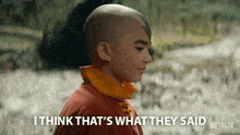 I Think That'S What They Said I Never Listened Aang GIF - I Think That'S What They Said I Never Listened Aang Avatar The Last Airbender GIFs