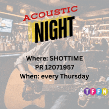Tffn The Fame Family Network Shot Time Acoustic Night Thursday GIF
