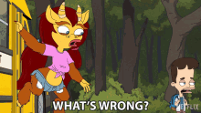 whats wrong nick birch connie the hormone monstress big mouth whats the problem