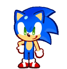 Sonic Sonic The Hedgehog Sticker - Sonic Sonic The Hedgehog Sonic Cookie Stickers