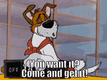 You Want It Come And Get It Oliver And Company GIF - You Want It Come And Get It Oliver And Company Disney GIFs