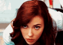 Black Widow Scarlett Johansson GIF - Black Widow Scarlett Johansson Get Up GIFs